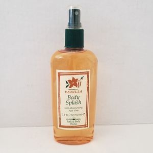 Vintage Bath & Body Works Vanilla Body Splash